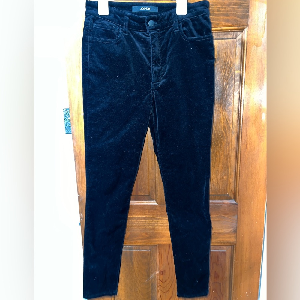 Women’s JOE’S Black Velvet Pants